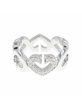 Cartier C Heart Ring Motif Diamond